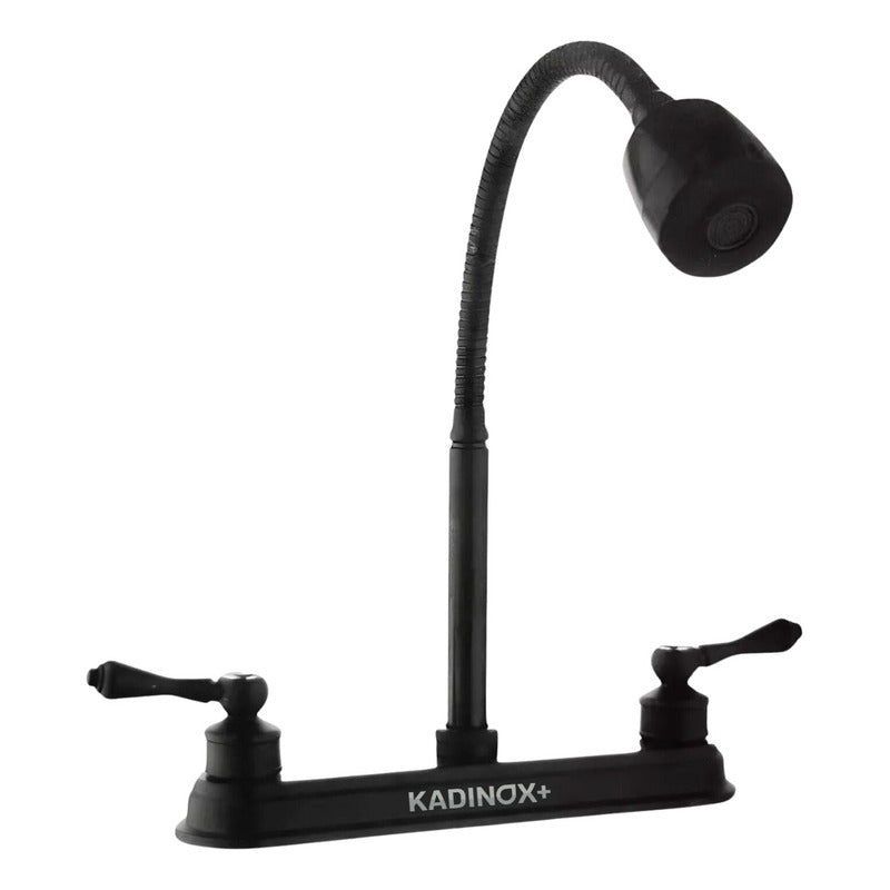 Fregadero Tarja Empotrar Acero Inox 80x50 C/kit Flex Negra