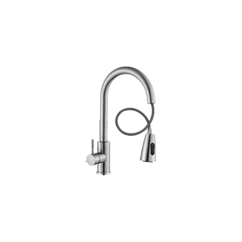 Llave Mezcladora Monomando Flexible Retractil