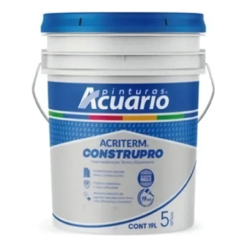 Acuario Acriterm Impermeabilizante Construpro 5 Años 19 Lt