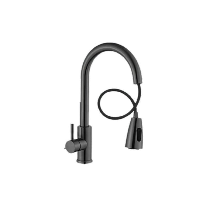 Fregadero Tarja para Cocina Empotrable de Acero Inoxidable Negro 80x50 cm con Kit | KADINOX - KADINOX