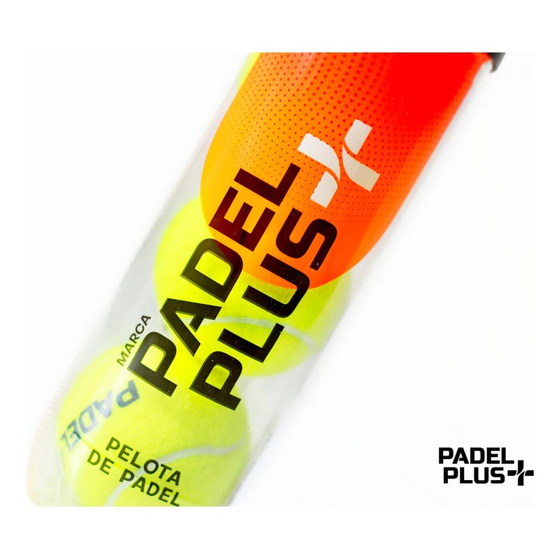 Pelotas Padel Plus Presurizadas Rapidas 1 Bote De 3 Pelotas | KADINOX - KADINOX