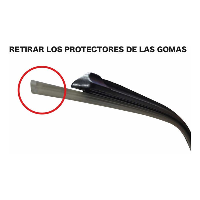 Juego De Plumas Limpiaparabrisas Tipo Flexible Alta Calidad
