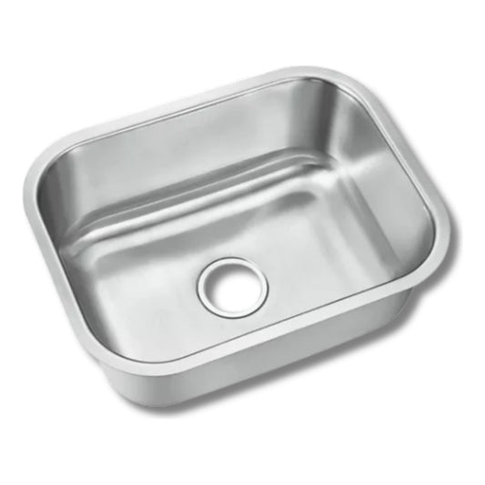 Fregadero Tarja Submontar Tina Sencilla Acero Inox Cal 22