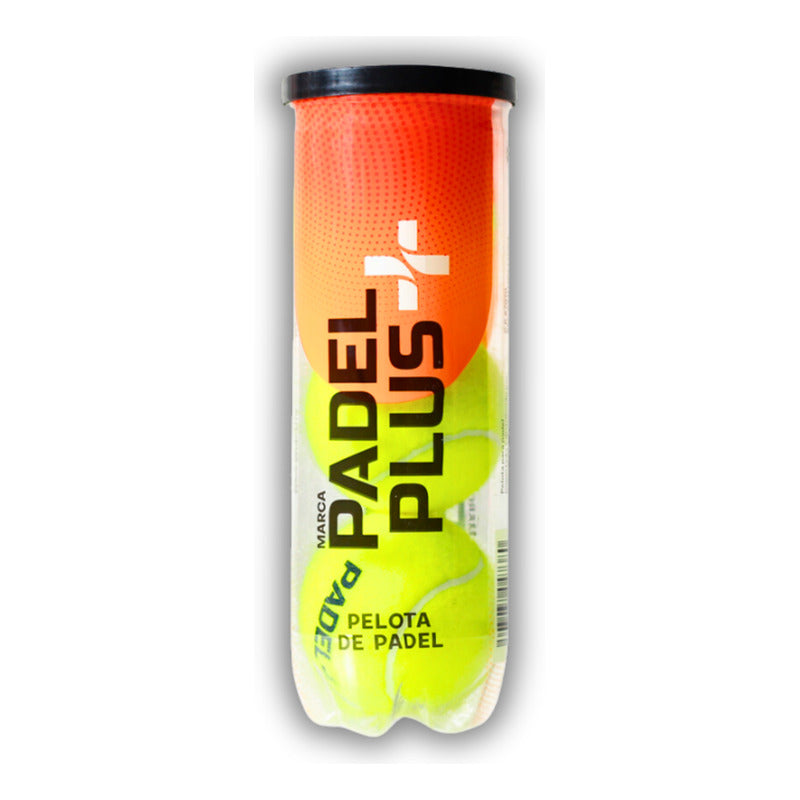 Pelotas Padel Plus Presurizadas Rapidas 1 Bote De 3 Pelotas