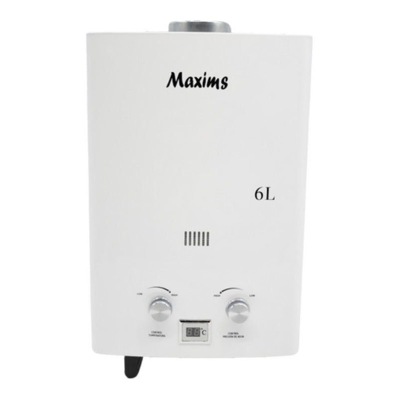 Calentador De Paso Instantáneo Agua Ahorrador Gas Glp/gn 6lt | KADINOX - KADINOX