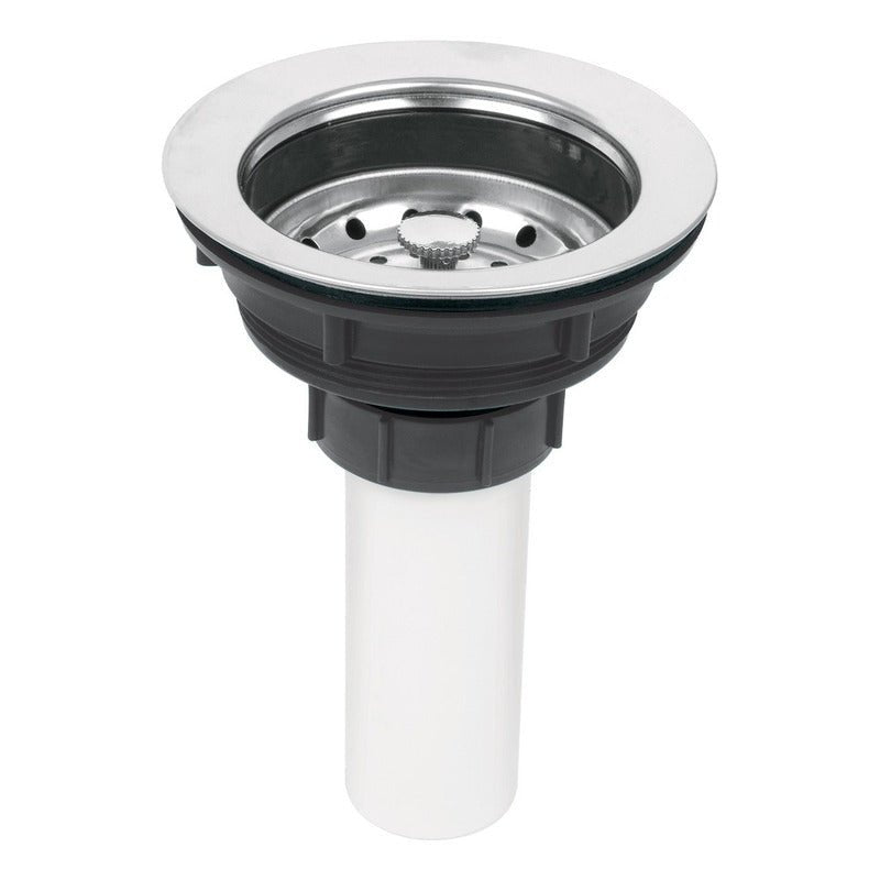 Contracanasta Para Fregadero 3 1/2 Tubo Pvc Cocina Tarja | KADINOX - KADINOX