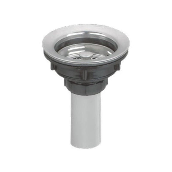 Fregadero Tarja para Cocina Doble Tina Submontar de Acero Inoxidable 82x47 cm Calibre 18 con Mezcladora | KADINOX - KADINOX