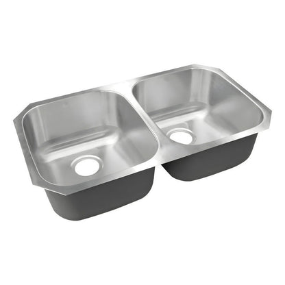 Fregadero Tarja para Cocina Doble Tina Submontar de Acero Inoxidable con Kit | KADINOX - KADINOX
