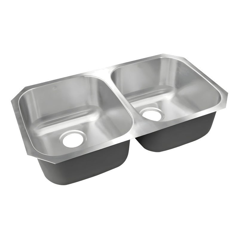 Fregadero Tarja para Cocina Doble Tina Submontar de Acero Inoxidable | KADINOX - KADINOX