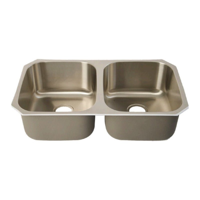 Fregadero Tarja para Cocina Doble Tina Submontar de Acero Inoxidable | KADINOX - KADINOX