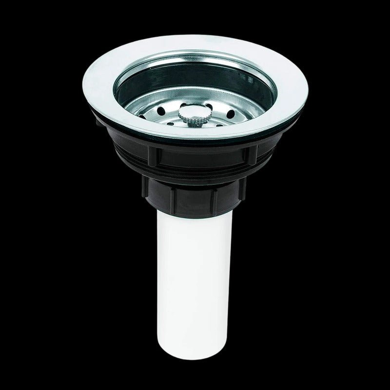 Fregadero Tarja para Cocina Empotrable con Escurridor de Trastes. Acero Inoxidable 80x50 cm con Kit y Mezcladora Fijo| KADINOX - KADINOX