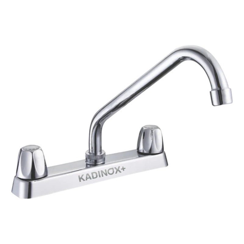 Fregadero Tarja para Cocina Empotrable con Escurridor de Trastes. Acero Inoxidable 80x50 cm con Kit y Mezcladora Fijo| KADINOX - KADINOX