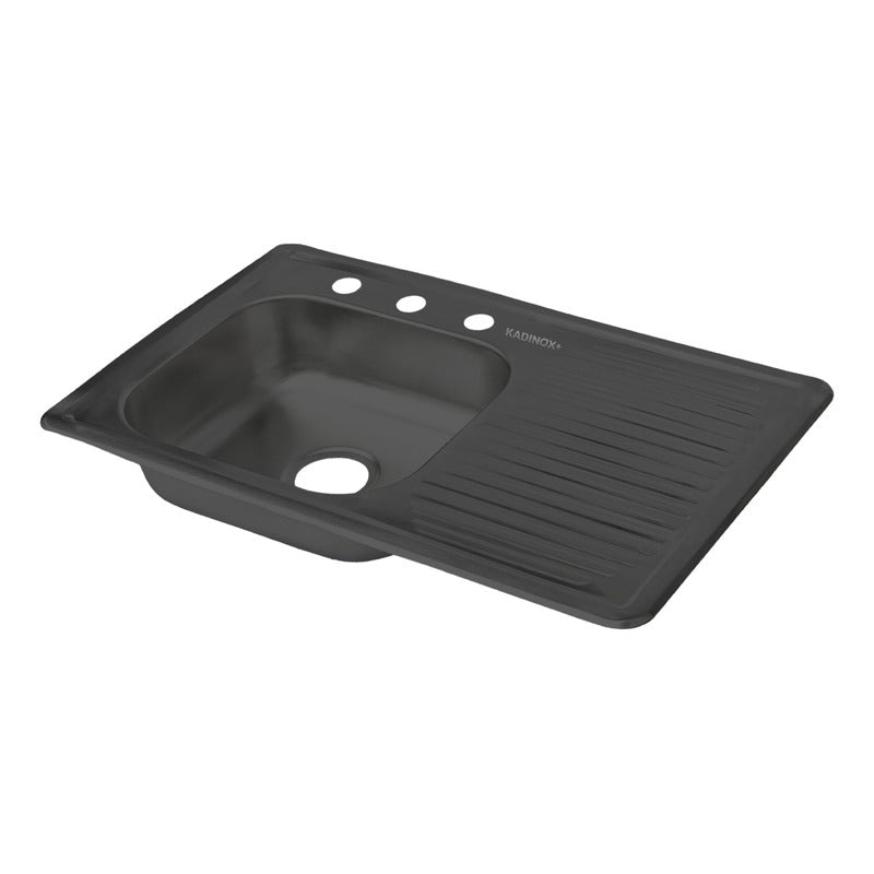 Fregadero Tarja para Cocina Empotrable de Acero Inoxidable 80x50 cm con Kit | KADINOX - KADINOX