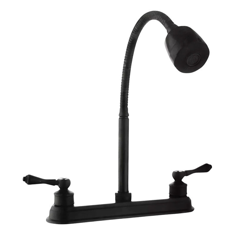 Fregadero Tarja para Cocina Empotrable de Acero Inoxidable 80x50 cm con Kit y Mezcladora Negra| KADINOX - KADINOX