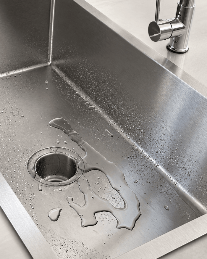 Fregadero Tarja para Cocina Una Tina Submontar de Acero Inoxidable 80x45 cm Calibre 18 con Mezcladora Premium | KADINOX - KADINOX