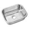 Fregadero Tarja para Cocina Una Tina Submontar de Acero Inoxidable Calibre 18 | KADINOX