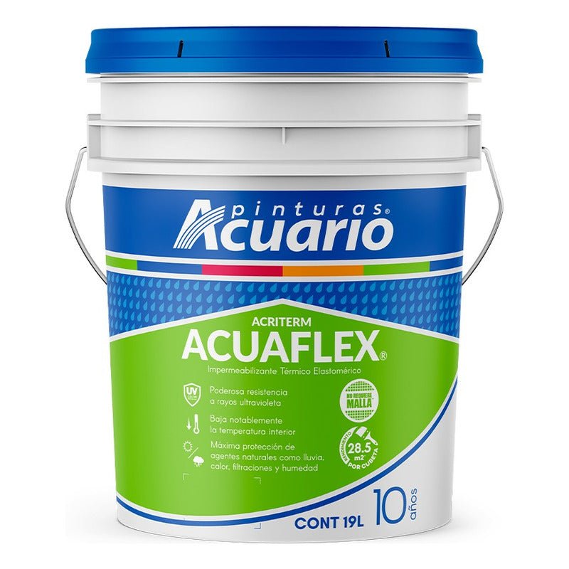 Impermeabilizante para Techo Acriterm 10 Años 19 Litros | KADINOX - KADINOX