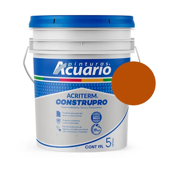 Impermeabilizante para Techo Acriterm 5 Años 19 Litros | KADINOX - KADINOX