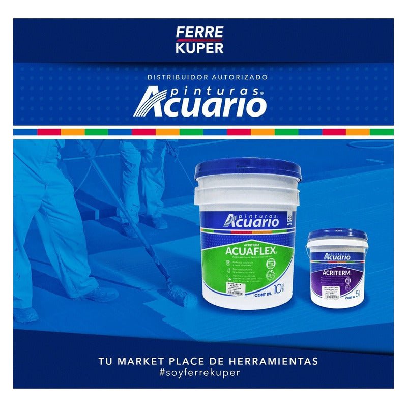 Impermeabilizante para Techo Acriterm 5 Años 4 Litros | KADINOX - KADINOX
