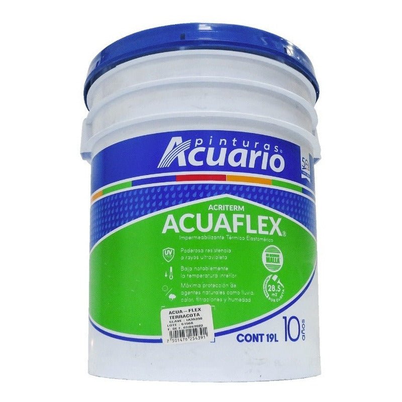 Impermeabilizante para Techo Acuaflex Aislante Térmico 10 Años 19 Litros | KADINOX - KADINOX