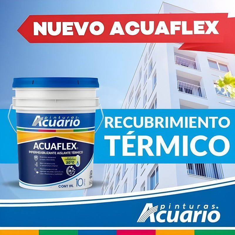 Impermeabilizante para Techo Acuaflex Térmico 10 Años | KADINOX - KADINOX
