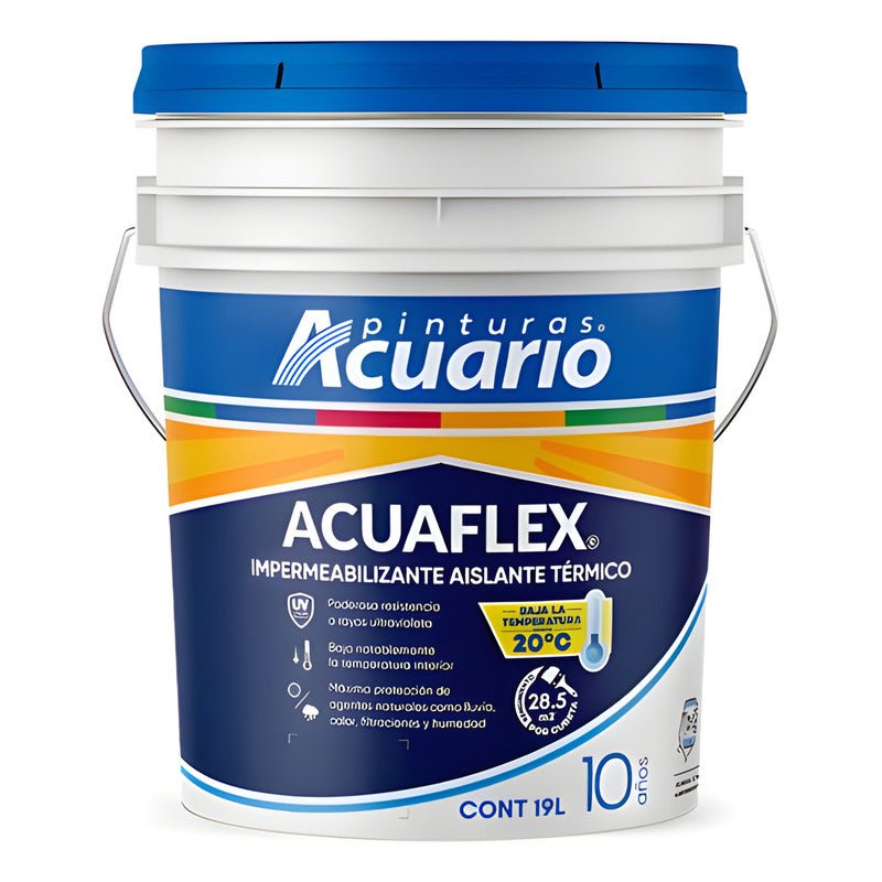 Impermeabilizante para Techo Acuaflex Térmico 10 Años | KADINOX - KADINOX
