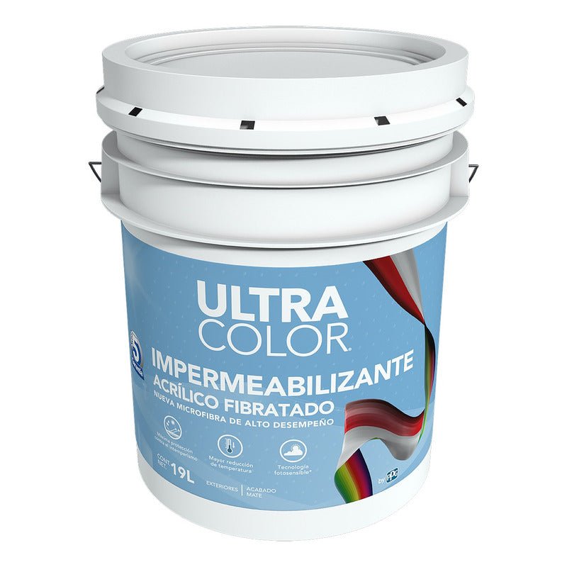 Impermeabilizante para Techo Térmico 5 Años 19 Litros | KADINOX - KADINOX