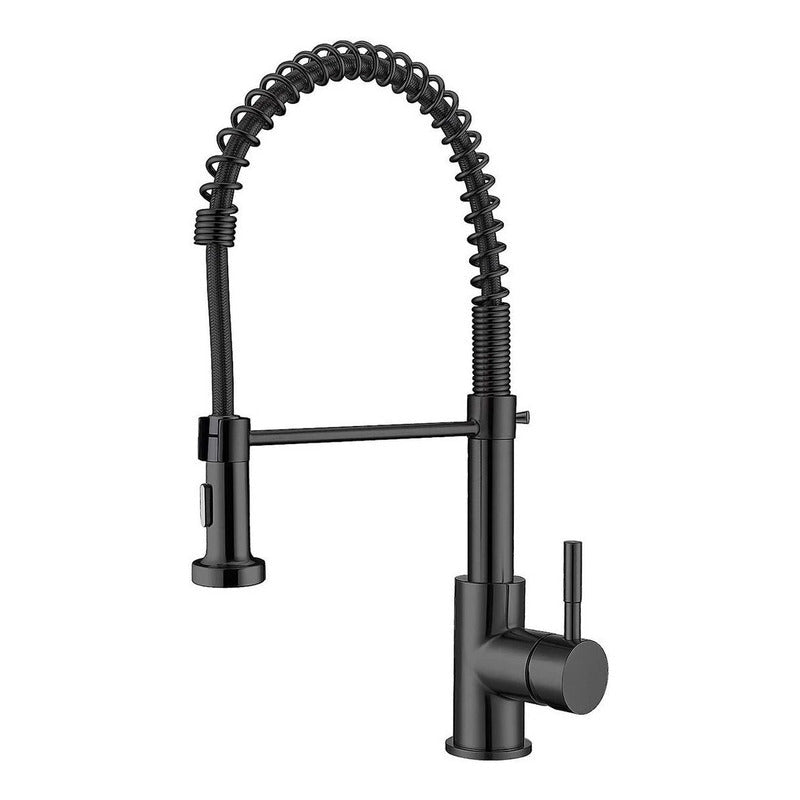Mezcladora Monomando para Cocina Acero Inoxidable Negro | KADINOX - KADINOX