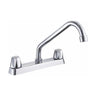Mezcladora para Tarja de Cocina de Acero Inoxidable con Mezcladora Cromada | KADINOX