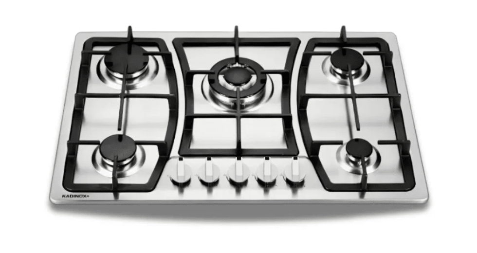 Parrilla de Gas 5 Quemadores Acero Inoxidable | KADINOX - KADINOX