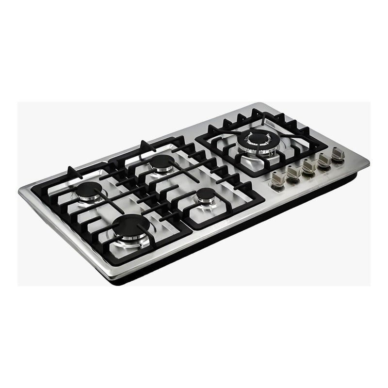 Parrilla de Gas 5 Quemadores Acero Inoxidable | KADINOX - KADINOX