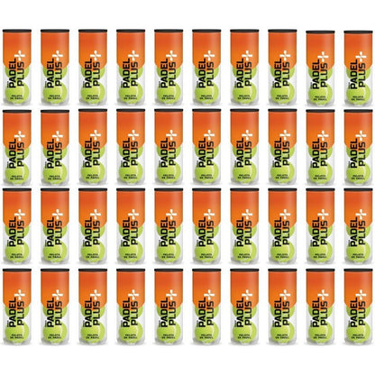 Pelota Padel Plus Rapida 40 Botes De 3 Pelotas Mayoreo Amarillo | KADINOX - KADINOX