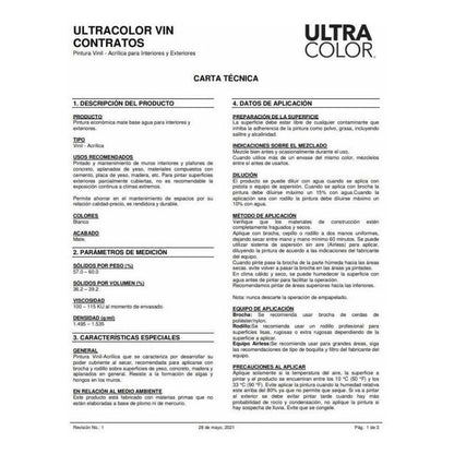 Pintura Vinílica Acrílica Lavable 5 Años 19 Litros | KADINOX - KADINOX
