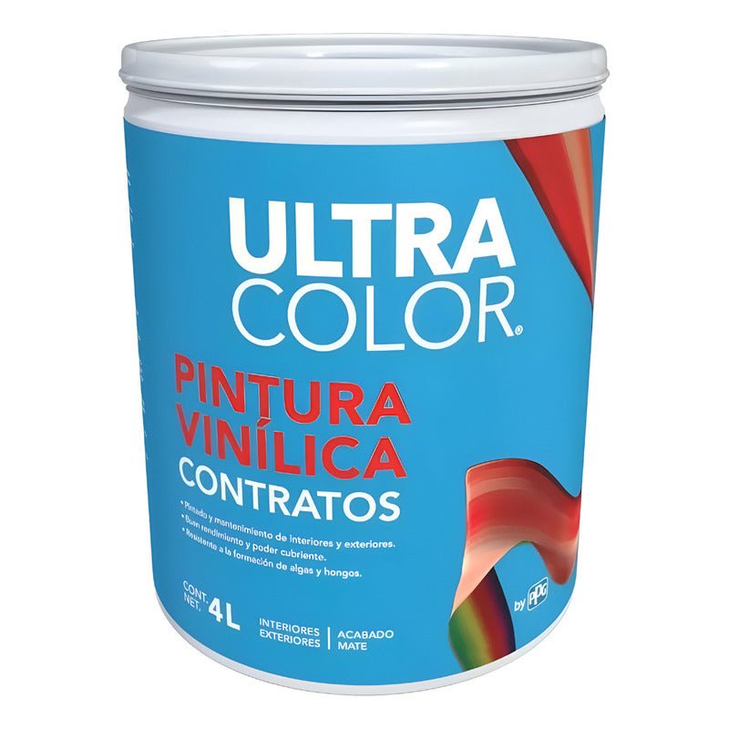 Pintura Vinílica para Exteriores Lavable 5 Años 4 Litros | KADINOX - KADINOX