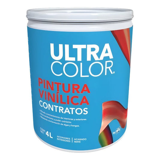 Pintura Vinílica para Exteriores Lavable 5 Años 4 Litros | KADINOX - KADINOX