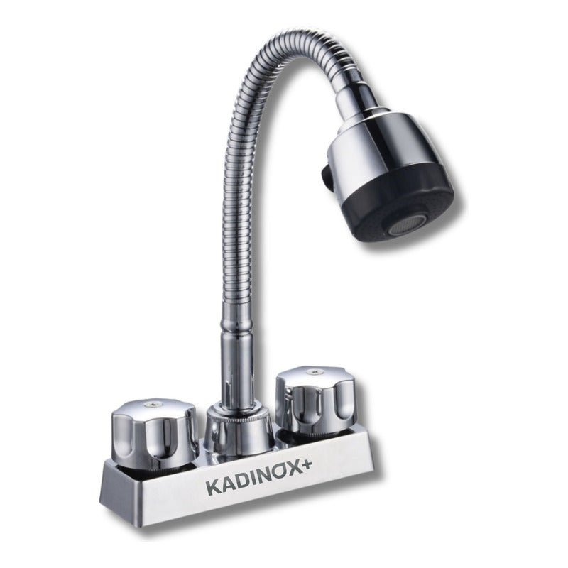 Tarja Tipo Bar para Cocina de Acero Inoxidable 38x38 cm con Kit | KADINOX - KADINOX
