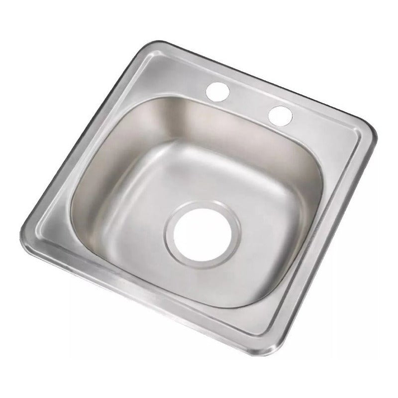 Tarja Tipo Bar para Cocina de Acero Inoxidable 38x38 cm | KADINOX - KADINOX