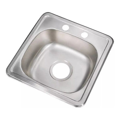 Tarja Tipo Bar para Cocina de Acero Inoxidable 38x38 cm | KADINOX - KADINOX